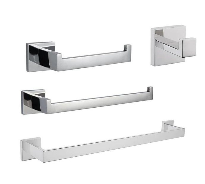 Polished Chrome Bathroom Accessories Bari Range