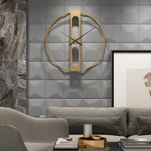 Load image into Gallery viewer, art deco style wall clock
