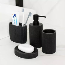 Load image into Gallery viewer, Corrugated bathroom accessory set

