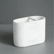 Load image into Gallery viewer, Marble Effect Bathroom Accessory Set
