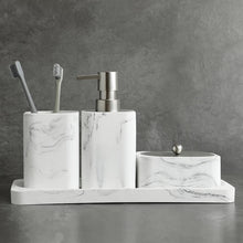 Load image into Gallery viewer, Carrara Bathroom accessory Set
