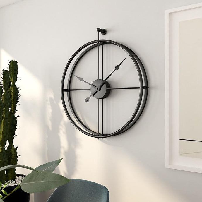 Modern Iron Wall Clock