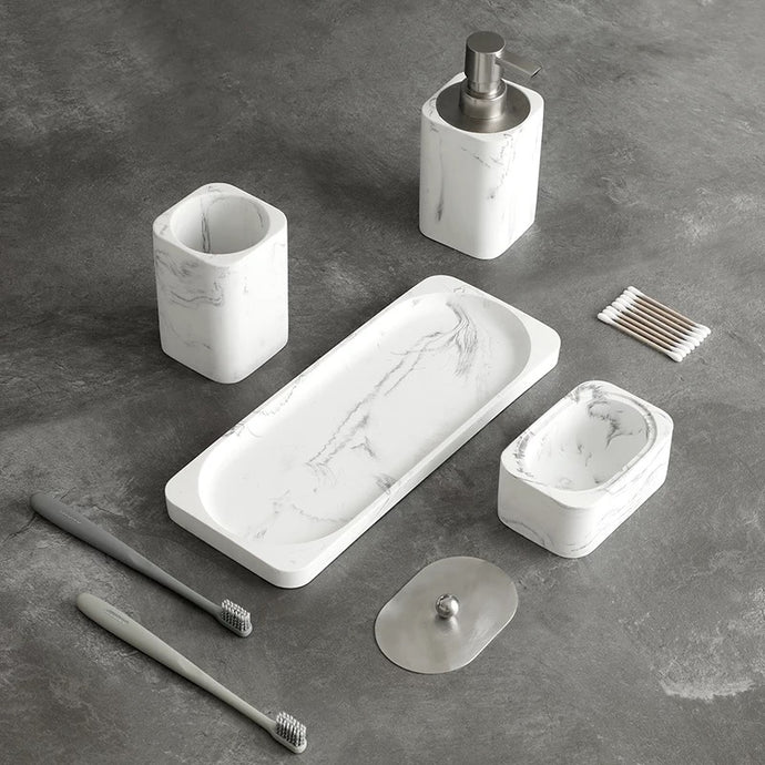 Carrara Bathroom accessory Set