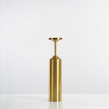 Load image into Gallery viewer, Metal Gold Plated Candle Stick Holder
