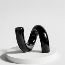 Load image into Gallery viewer, Glass Coil Candle Holder
