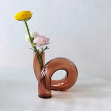 Load image into Gallery viewer, Glass Coil Candle Holder
