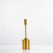 Load image into Gallery viewer, Metal Gold Plated Candle Stick Holder
