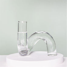Load image into Gallery viewer, Glass Coil Candle Holder
