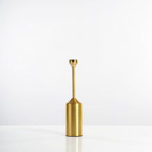 Load image into Gallery viewer, Metal Gold Plated Candle Stick Holder
