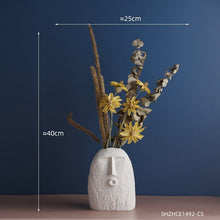 Load image into Gallery viewer, Ceramic Face Vases
