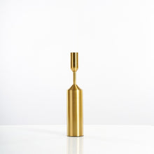 Load image into Gallery viewer, Metal Gold Plated Candle Stick Holder
