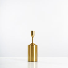 Load image into Gallery viewer, Metal Gold Plated Candle Stick Holder
