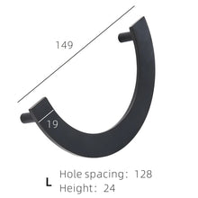 Load image into Gallery viewer, Semi Circle Brass Handles
