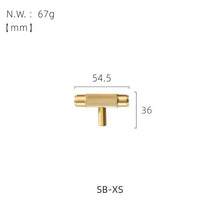 Load image into Gallery viewer, Brass Bar Handles
