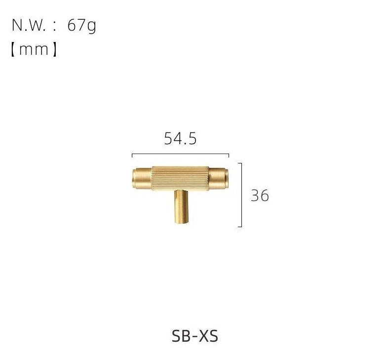 Brass Bar Handles