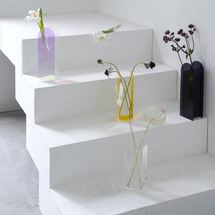 acrylic vases