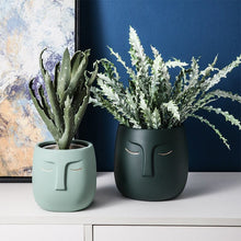 Load image into Gallery viewer, Ceramic Face Pots
