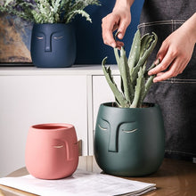Load image into Gallery viewer, Ceramic Face Pots
