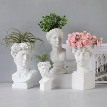 Load image into Gallery viewer, Roman Head Planters
