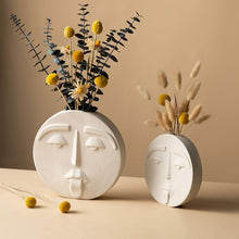 Load image into Gallery viewer, Ceramic Face Vases
