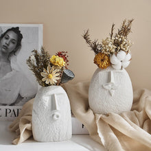 Load image into Gallery viewer, Ceramic Face Vases
