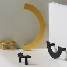 Load image into Gallery viewer, Semi Circle Brass Handles
