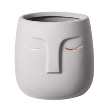 Load image into Gallery viewer, Ceramic Face Pots
