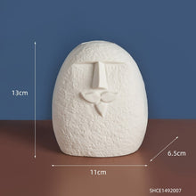 Load image into Gallery viewer, Ceramic Face Vases
