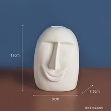 Load image into Gallery viewer, Ceramic Face Vases
