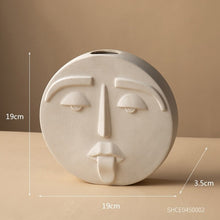 Load image into Gallery viewer, Ceramic Face Vases

