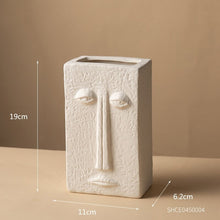 Load image into Gallery viewer, Ceramic Face Vases
