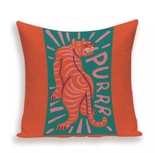 Load image into Gallery viewer, asian tiger cushion covers
