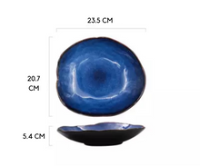 Load image into Gallery viewer, Natural Edge Ceramic Plates
