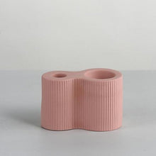 Load image into Gallery viewer, Dual Ceramic Candle Holder
