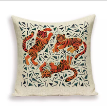 Load image into Gallery viewer, asian tiger cushion covers
