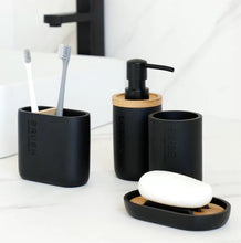 Load image into Gallery viewer, Monochrome Bathroom Accessory Set
