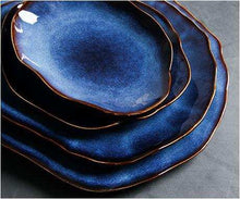 Load image into Gallery viewer, Natural Edge Ceramic Plates
