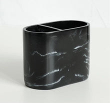 Load image into Gallery viewer, Marble Effect Bathroom Accessory Set
