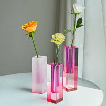 Load image into Gallery viewer, acrylic pillar vases

