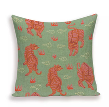 Load image into Gallery viewer, Asian Tiger Cushion Covers
