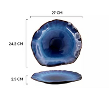 Load image into Gallery viewer, Natural Edge Ceramic Plates
