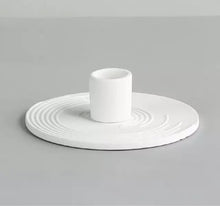 Load image into Gallery viewer, Ceramic Pillar Candle Holder
