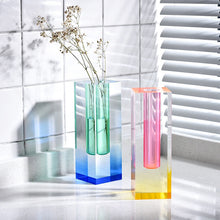 Load image into Gallery viewer, acrylic pillar vases

