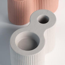 Load image into Gallery viewer, Dual Ceramic Candle Holder
