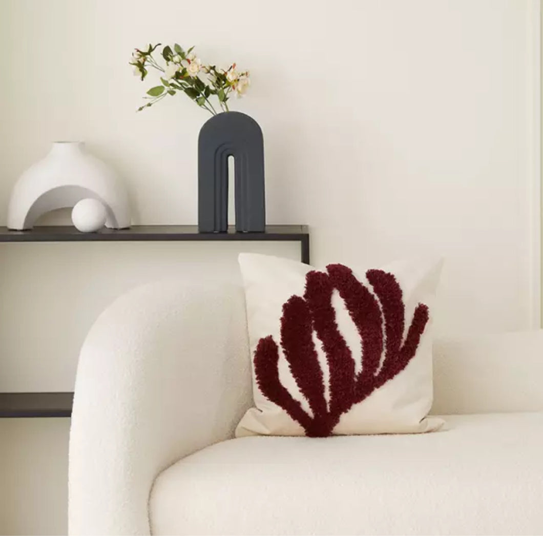 Fern fluff cushion covers
