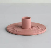 Load image into Gallery viewer, Ceramic Pillar Candle Holder
