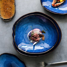 Load image into Gallery viewer, Natural Edge Ceramic Plates
