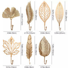 Load image into Gallery viewer, Leaf Coat Hooks

