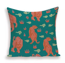 Load image into Gallery viewer, asian tiger cushion covers
