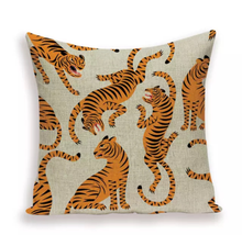 Load image into Gallery viewer, asian tiger cushion covers
